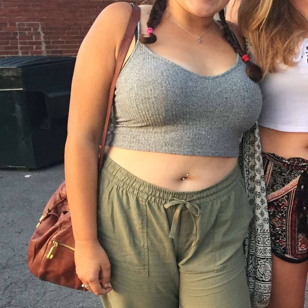 Pacsun knit crop top